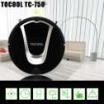 Générique TC  TC - 750  Smart Mute Balayage Robot Aspirateur automatique rechargeable Télécommande Balayageur Nettoyeur de poussière Machine de nettoyage robotique Noir aspirateur
