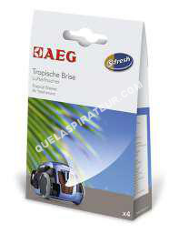 aspirateur AEG 900167784 S-Fresh - Brise tropicale Lot de 4 Désodorisants pour Aspirateur