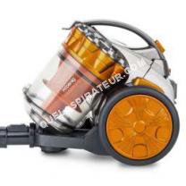 aspirateur H.KOENIG STC60 Aspirateur Multi Cyclonique  Sac Compact+ -Triple A-Léger-Maniable-Puissant, Orange