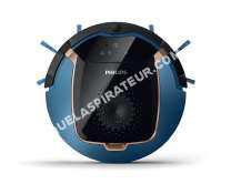aspirateur PHILIPS Smart Pro Active fc8812/01 Aspirateur Robot (0,4 l, cuivre) Bleu/Noir [Classe énergétique A]