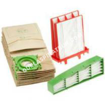aspirateur SEBO 6198er boîte avec 10 sacs filtrants 3 couches, 1 filtre hospital-grade-et 1 micro-filtre pour airbelt c2/ c2.1/ c3/ c3.1
