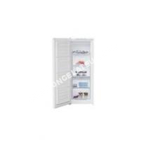 congélateur BEKO Congélateur armoire vertical blanc A+ froid statique 167L Autonomie 22h Freezer Guard