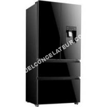 congélateur CONTINENTAL EDISON CERAF536DB - Réfrigérateur multiportes - 536 L (350+186 L) - Ventilé No frost - A+ - L 90,8 x H 192,5 cm - Distri
