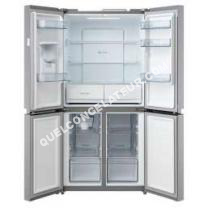 congélateur CONTINENTAL EDISON CERANF544DDIX - Réfrigérateur multi portes - 467 L (327L + 140 L) - No frost - A+ - L 83,3 x H 177,5 cm - Inox