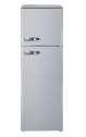 Frigo CALIFORNIA Réfrigérateur  Portes 60cm 95l A+ Brassé Silver Bcd95vcs