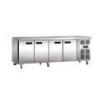 Frigo Polar Table de préparation inox  portes, réfrigérateur 5-7