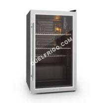 frigo Générique Beersafe XXL  Réfrigérateur de 85 litres avec porte en verre de lasse  (3 étagères, température réglable)