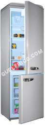 frigo Générique Refrigerateur Combine Vintage 300l  Silver 192cm