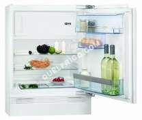 frigo AEG SKS68240F0  réfrigérateur avec compartiment freezer  intégrable  blanc