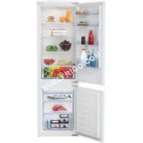 frigo BEKO BCHA275K2S Réfrigérateur inyégrable combiné