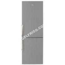 frigo BEKO RCSA365K21S Réfrigérateur combiné-346L (233L  113L)-froid brassé  froid statique-A-L59,5  H185,3cm-Silver