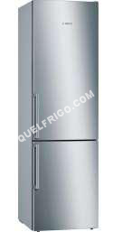 frigo BOSCH Réfrigérateur Combiné 60cm 337l A+++ Low Frost Inox Kge396i4p