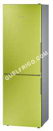 frigo BOSCH réfrigérateur combiné 60cm 309l a++ brassé vert citron  kgv36vh32s