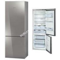 frigo BOSCH KGN49S70 GLASSLINE Refrigerateur congelateur en bas  KGN49S70 GLASSLINE