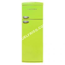 frigo CONTINENTAL EDISON Réfrigérateur Combiné  CEF2D304VV  Classe A+ Vert