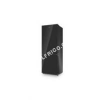 frigo CONTINENTAL EDISON Cefc4VB -refrigerateur combine-4 L 99 + 13 L-froid brasse-Classe A+-L 69,6   19 cm-Verre Noir