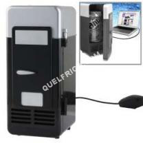 frigo Générique Mini Frigo USB PC réfrigérateur Boisson  Boîtes Refroidissement  Chauffage Noir