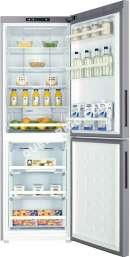 frigo HAIER Refrigerateur congelateur en bas  C2FE632CSJ SILVER