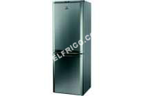 frigo INDESIT Réfrigérateur Combiné  CAA 55   Classe A+ Acier inoxydable