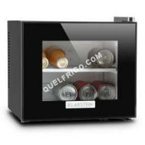 frigo KLARSTEIN Frosty  Mini frigo pour boissons et sncks  Réfrigérteur compct pour chmbre d'hotel (contennce 10L, 65W, Clsse A+, tempérture 1218°C)  noir