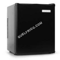 frigo KLARSTEIN Mks10  Frigo de bar silencieux  Minibar Réfrigérateur (0d, 24 litres)  Cube noir mat et design  Classe
