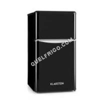 frigo KLARSTEIN Monroe Black Réfrigérateur/congélateur 61/24l Classe A+ Look rétro  noir