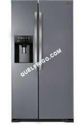 frigo LG GWL2710PS  réfrigérateur/congélateur  Américain  pose libre  inox platiné