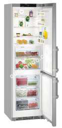 frigo LIEBHERR Réfrigérateur Combiné  CBNef 4815 BioFresh NoFrost  Classe A+++ Argenté(e)