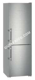 frigo LIEBHERR Réfrigérateur Combiné  CNef 31 NoFrost  Classe A++ Argenté(e)