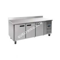 frigo Polar Table réfrigérée négative GN  portes  700mm avec dosseret
