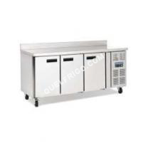 frigo Polar Table réfrigérée positive GN   portes 700mm avec dosseret