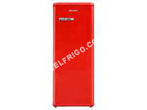 frigo RADIOLA Rarm200RL    Refrigerateur  Porte 200L Vintage Rouge