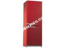 frigo SABA Réfrigérateur combiné 279 litres  CB292RD coloris rouge