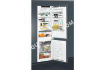 frigo WHIRLPOOL Réfrigérateur Combiné  RT 8810   ++ SF  Classe ++ Inox