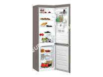 frigo WHIRLPOOL Bsnf8101OXAQUA -refrigerateur congelateur bas-319 L 222 L + 97 L-froid Total No Frost-A+-L 59,5   188,5 cm-Ino