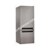 frigo WHIRLPOOL Réfrigérateur Combiné  BLF5121OX  Classe A+ Inox optique