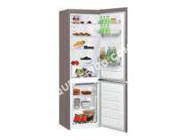 frigo WHIRLPOOL Réfrigérateur Combiné  BSNF 8101 OX  Classe A+ Inox optique