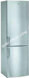 frigo WHIRLPOOL Réfrigérateur combiné 367 coloris inox  WBE3715TS