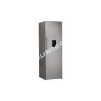 frigo WHIRLPOOL Sw81QXW  Refrigerateur armoire  369 L  Froid statique  A+  L 59,5   187,5 cm  Ino  Distributeur deau