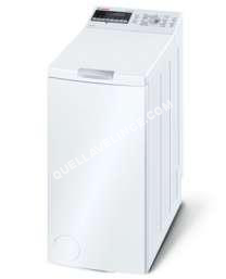 lave-linge BOSCH Serie  WOT24457FF machine  laver  chargement par le dessus  pose libre  blanc