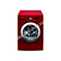 lave-linge BRANDT BWF4TR  Machine à laver  pose libre  largeur : 59.5 cm  profondeur : 56.5 cm  hauteur : 5 cm  chargement frontal  60 litres   kg  1400 tours/min  rouge
