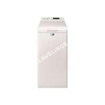 lave-linge ELECTROLUX FlexCare EWT0860TD1 machine  laver  chargement par le dessus  pose libre  blanc