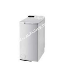 lave-linge INDESIT ITWE 1252 W  Machine à laver  pose libre  largeur : 40 cm  profondeur : 60 cm  hauteur : 90 cm  chargement par le dessus   kg  1200 tours/min  blanc