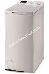 lave-linge INDESIT ITW D C 1252 W  Machine à laver  indépendant  largeur : 40 cm  profondeur : 0 cm  hauteur : 90 cm  chargement par le dessus  42 litres   kg  1200 tours/min  blanc