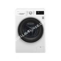 lave-linge LG Electronics  F4J61WH  Machine à laver  indépendant  largeur : 60 cm  profondeur : 56 cm  hauteur : 5 cm  chargement frontal  59 litres   kg  1400 tours/min  blanc