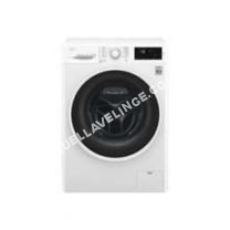 lave-linge LG Lavelinge  F4J6QN0W  Machine à laver  pose libre  largeur : 60 cm  profondeur : 56 cm  hauteur : 85 cm  chargement frontal  59 litres   kg