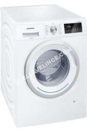 lave-linge SIEMENS iQ300 WM12N260FF  Machine à laver  pose libre  largeur : 59. cm  profondeur : 60 cm  hauteur : 4. cm  chargement frontal  55 litres   kg  1200 tours/min  blanc