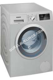 lave-linge SIEMENS iQ300 WM14N2X0FF  Machine à laver  pose libre  largeur : 59. cm  profondeur : 55 cm  hauteur : 4. cm  chargement frontal  55 litres   kg  130 tours/min  inox