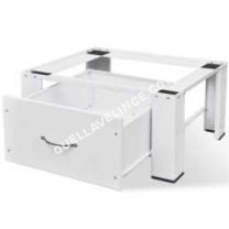 lave-linge Vidaxl Socle pour machine  laver avec tiroir Blanc