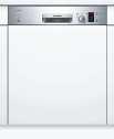 Lave-vaisselle BOSCH Lave-Vaisselle 60cm 12c 48db A+ Intégrable Avec Bandeau Inox Smi25as00e Silenceplus